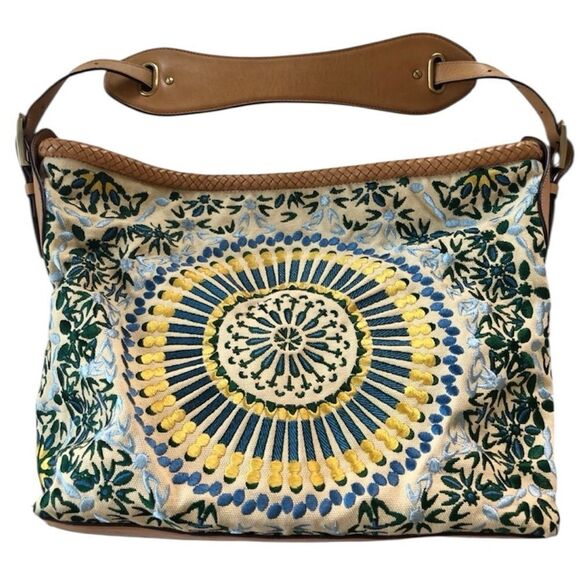 Cole Hann Multicolored Embroidered
Sierra Tote Bag - Good Condition - Picture 1 of 13